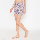 Printed Lounge Shorts For Women Assorted XXL