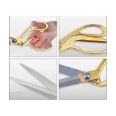 Professional Golden Steel Tailoring Scissors For Cutting Heavy Clothes Fabrics 10.5