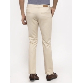 Rodamo  Men Khaki Slim Fit Chinos Trousers