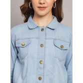 FUNDAY FASHION Women's Full Sleeve Solid Denim Jacket