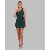 Addyvero - Green Cotton Blend Womens Bodycon Dress ( Pack of 1 ) - None