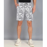 XFOX Grey Melange Blended Mens Shorts ( Pack of 1 ) - None