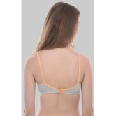 Elina - Beige Cotton Non Padded Womens T-Shirt Bra ( Pack of 2 ) - None