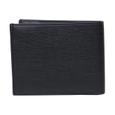 samtroh - Black PU Mens Regular Wallet ( Pack of 1 ) - Black