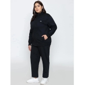 YHA Black Fleece Solid Tracksuit - Pack of 1 - None