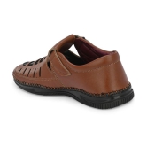 Leeport - Rust Mens Sandals - None