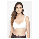 Clovia Cotton Everyday Bra - White Single - 36C