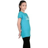 Bodycare Blue Cotton Girls T-Shirt ( Pack of 1 ) - None