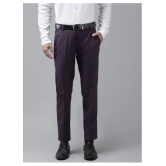 Hangup Purple Regular -Fit Trousers - None