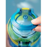 FunBlast Cute Water Bottle with Sipper, Water Bottle for Kids, Sipper Bottle for Kids - Anti-Leak Cartoon Kids Water Bottle for Kids (630 ML) (Dinosaur)