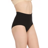 Womens Tummy Tucker Control Power Shaper Shapewear Premium Quality Product Black-L / Cotton / Black