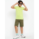 UNIBERRY - Lemon Cotton Blend Boys Polo T-Shirt ( Pack of 1 ) - None