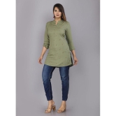 JC4U Green Rayon Womens Tunic ( Pack of 1 ) - None