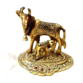 Sigma creations - Kamdhenu Cow Brass Idol