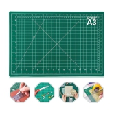 Rangwell Self Healing Cuttting Mat A3 Size, Polyvinyl Chloride, Green