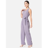 ALL WAYS YOU - Purple Crepe Regular Fit Womens Jumpsuit ( Pack of 1 ) - None