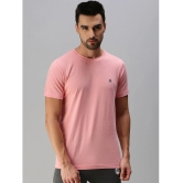 ONN - Pink Cotton Blend Regular Fit Mens T-Shirt ( Pack of 1 ) - None