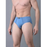 Pack of 3 Dollar Bigboss Assorted Solid Cotton Blend Men Brief - None