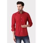 Springberry - 100% Cotton Slim Fit Red Men's Casual Shirt ( Pack of 1 ) - None