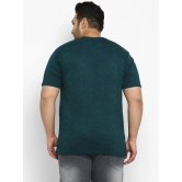 Urbano Plus - Green Cotton Regular Fit Mens T-Shirt ( Pack of 1 ) - None