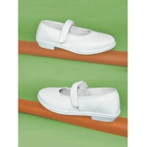 Ajanta - White Girls School Shoes ( 1 Pair ) - None