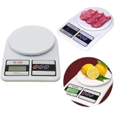 Uttamrobotics Electronic Digital 1Gram-10 Kg Weight Scale LCD(Adaptor Included)