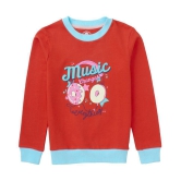 Cub McPaws GIRLS Regular Fit Cotton Fashion Sweatshirt - None