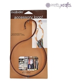 PrettyKrafts Unbreakable Plastic Single Hook Accessory Loop, Multicolour