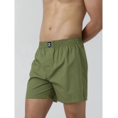 XYXX Green Cotton Mens Boxer- ( Pack of 1 ) - None