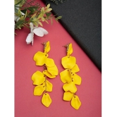 YOUBELLA Yellow Danglers Earrings ( Pack of 1 ) - Yellow