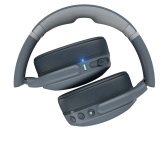 Skullcandy Crusher Evo Wireless Over-Ear-Headphone with Rapid Charge Personal Sound App and Built-in Tile Finding Technology with mic (Chill Gray)