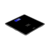 Hoffen Digital Electronic LCD Personal Health Body Fitness Bathroom Weighing Scale HO-18 Black