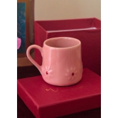 Pink Lily mug in a Gift Box