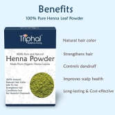 Henna Powder for Hair Color and Body Art - Natural and Pure - Chemical Free