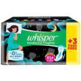 Whisper Bindazzz Nights 0% Leaks All Night Long Xl+ 27N +3N Free