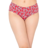 Clovia Multicolor Clovia Panty Cotton Printed Womens Hipster ( Pack of 3 ) - None