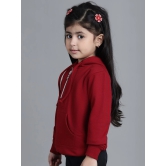 MINI & MING the winter wardrobe Girls Solid Hooded Sweatshirt