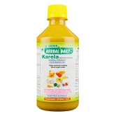 Herbal Daily Karela Liver Support Supplement Diabetic Care Multivitamins Liver Detox Supplement 400Ml 1 Bottle