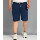 XFOX Blue Blended Mens Shorts ( Pack of 1 ) - None