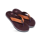 Dr.Ortho Slippers Brown Womens Massage Flip Flop - None