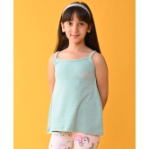 AQUA HEART SUMMER STRAPPY GIRLS TOP - AQUA-10-12 YEARS / 1N / AQUA