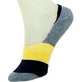 PENYAN Cotton Casual No Show Socks Pack of 3 - Multi