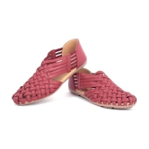 Ishransh Red Womens Casual Ballerinas - None