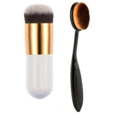 SkinPlus Foundation Brush,Concealer Brush 2 Pcs 100 g