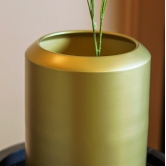 Minimal Golden Garden Metal Planter