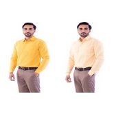 DESHBANDHU DBK 100 Percent Cotton Regular Fit Solids Mens Casual Shirt - Multi ( Pack of 1 ) - None