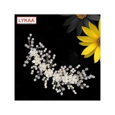 LYKAA White Womens Hair Pin ( Pack of 1 ) - White