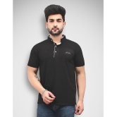 Forbro - Black Cotton Blend Regular Fit Men's T-Shirt ( Pack of 1 ) - None