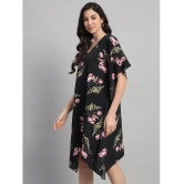 Curvydrobe Crepe Black Beach Dresses - Single - None