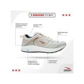 ASIAN NEXON-10 Gray Mens Sports Running Shoes - None